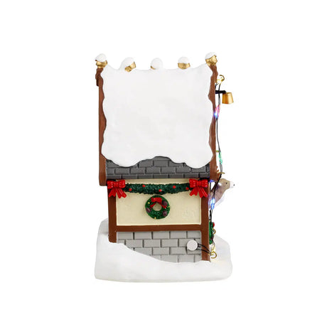 Lemax Santa's Wonderland 13.7cm Donner's Den Christmas Village Scene - 44333
