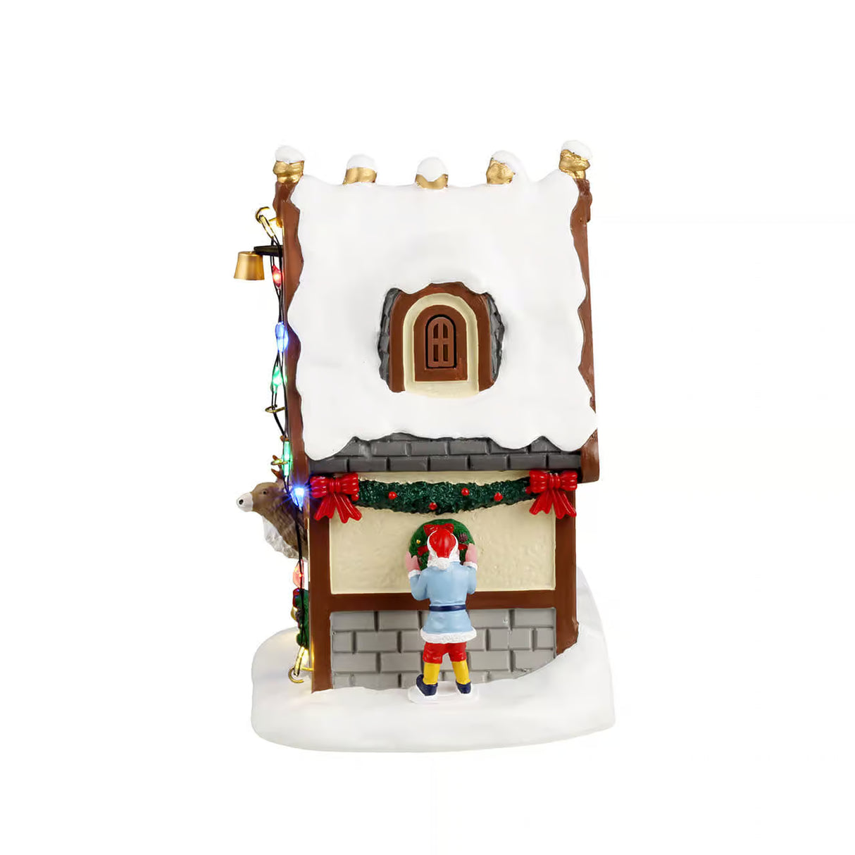Lemax Santa's Wonderland 13.7cm Donner's Den Christmas Village Scene - 44333