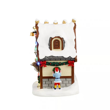 Lemax Santa's Wonderland 13.7cm Donner's Den Christmas Village Scene - 44333