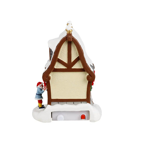 Lemax Santa's Wonderland 13.7cm Donner's Den Christmas Village Scene - 44333