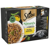 Sheba 12 x 85g Natures Collection Poultry Selection in Jelly