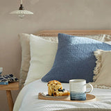 Denby 410ml Kiln Ridged Mug - Blue