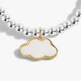 Joma Jewellery Silver A Little 'Follow Your Dreams' Bracelet