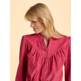 Brakeburn Lindsay Cord Blouse - Pink