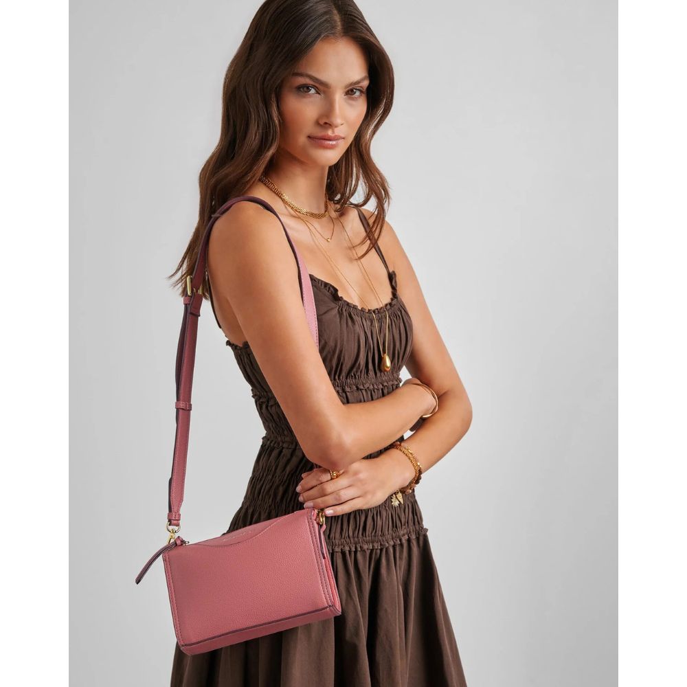 Katie Loxton Alba Crossbody Bag - Raspberry Pink