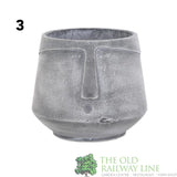 Woodlodge 25cm Mind Face Pot (Choice of 4)