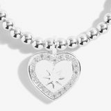 Joma Jewellery Silver A Little 'Friendship Knows No Distance' Bracelet