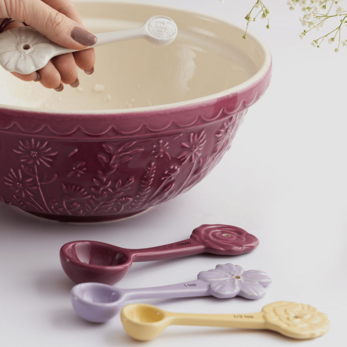 Mason Cash In the Meadow Measuring Spoons (Set of 4)