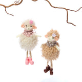 Richard Langs Furry Sheep Hanging Decoration (Choice of 2) - 4ED103