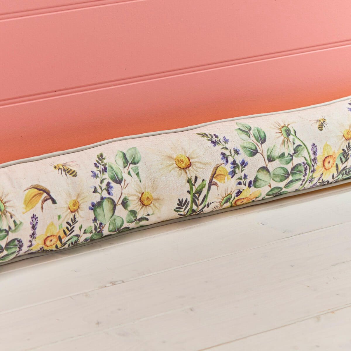 Richard Langs Floral Draught Excluder with Handle - 4FD321