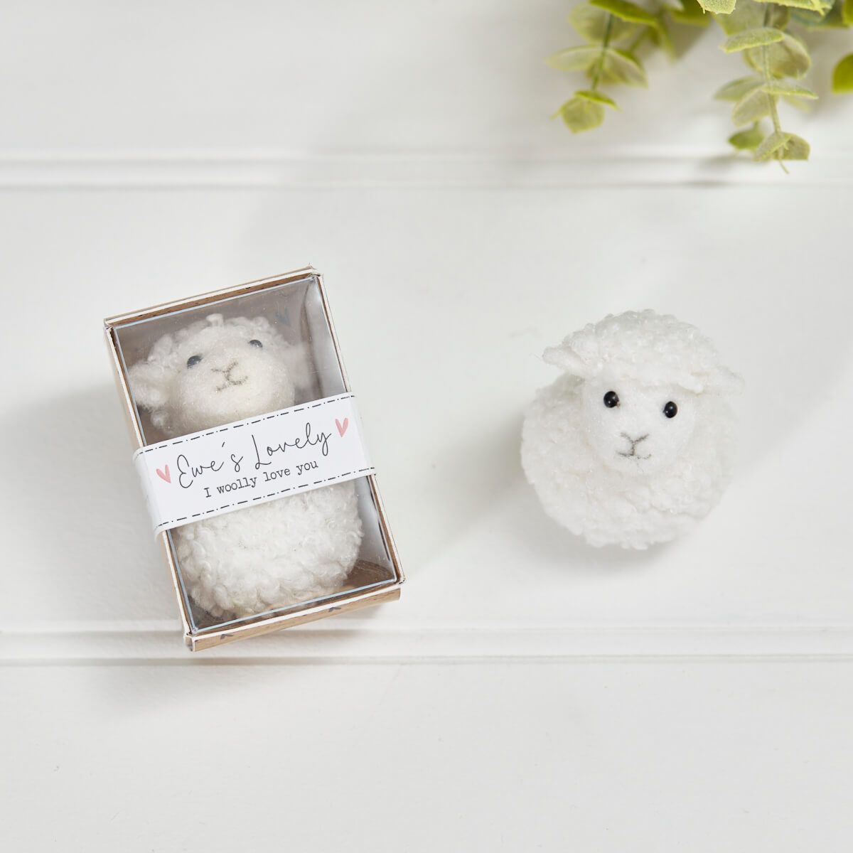 Richard Langs Tiny World Sheep Boxed Keepsake - 4TW106