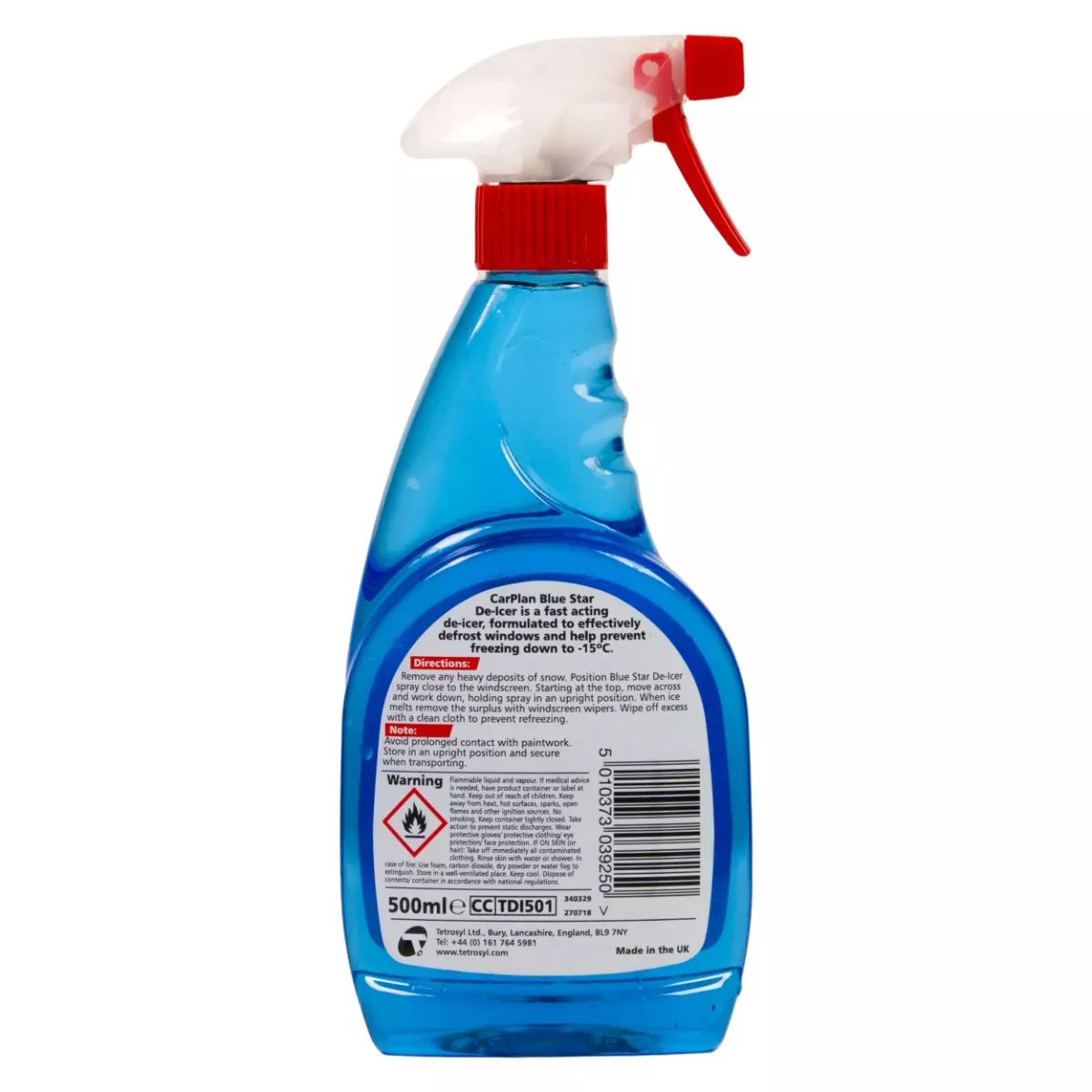 Carplan Blue Star 500ml De-Icer Trigger