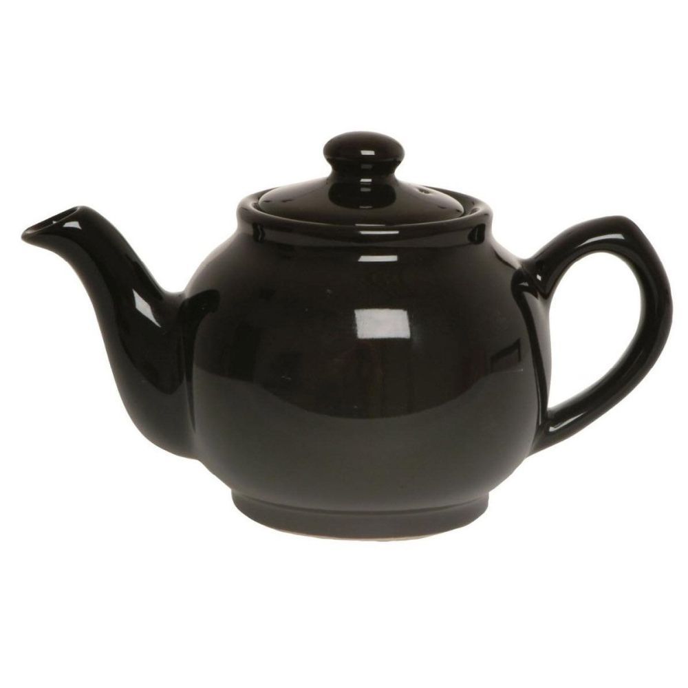 Price & Kensington 6 Cup Gloss Black Teapot
