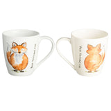 Price & Kensington 350ml Back to Front Fox Mug