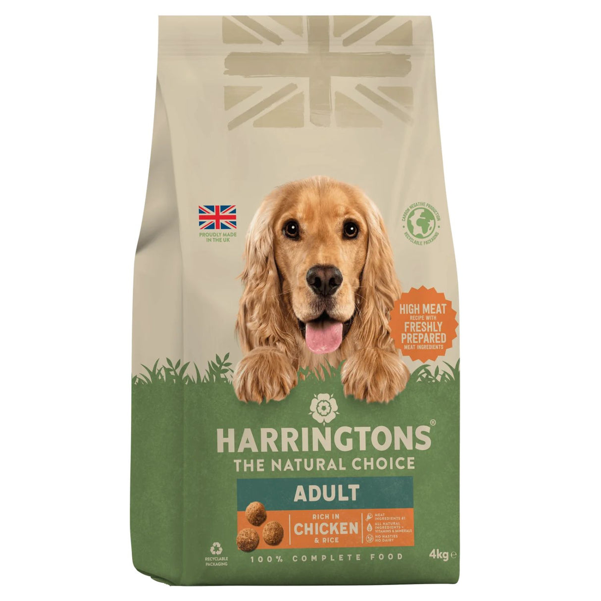 Harringtons 1.7kg Chicken & Rice Adult Dry Dog Food