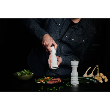 Cole & Mason 18cm White Gloss London Salt Mill