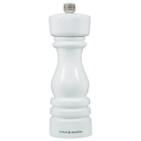 Cole & Mason 18cm White Gloss London Salt Mill
