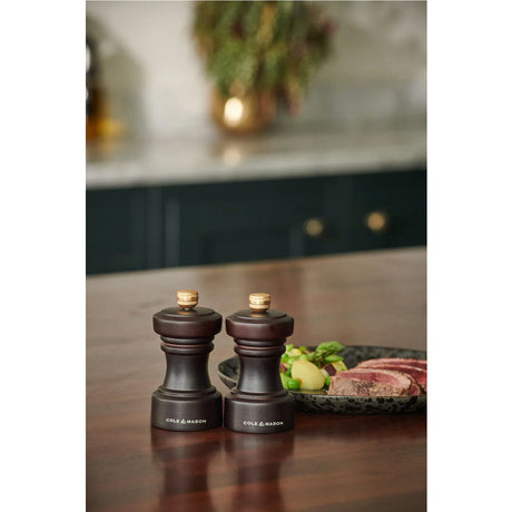 Cole & Mason 10cm Dark Chocolate Hoxton Pepper Mill