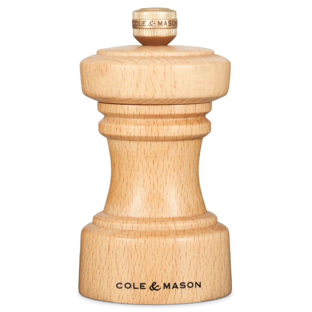 Cole & Mason 10cm Natural Beech Hoxton Pepper Mill