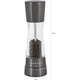 Cole & Mason 20cm Black Wood Gun Metal Derwent Pepper Mill