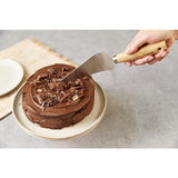 Culinare Naturals Sustainable Bamboo/Stainless Steel Cake Server