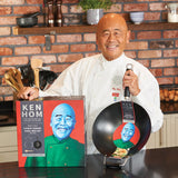 Ken Hom Excellence 31cm Non-Stick Carbon Steel Wok Set (Set of 4)