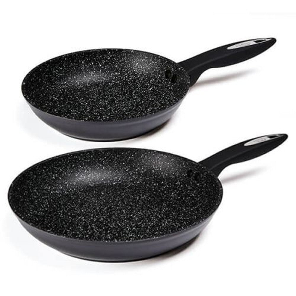 Zyliss Rockpearl Non-Stick 2 Piece Frying Pan Set