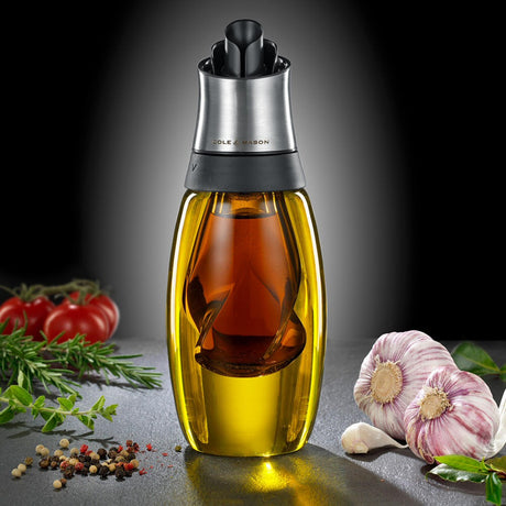 Cole & Mason Glass Duo Oil & Vinegar Pourer