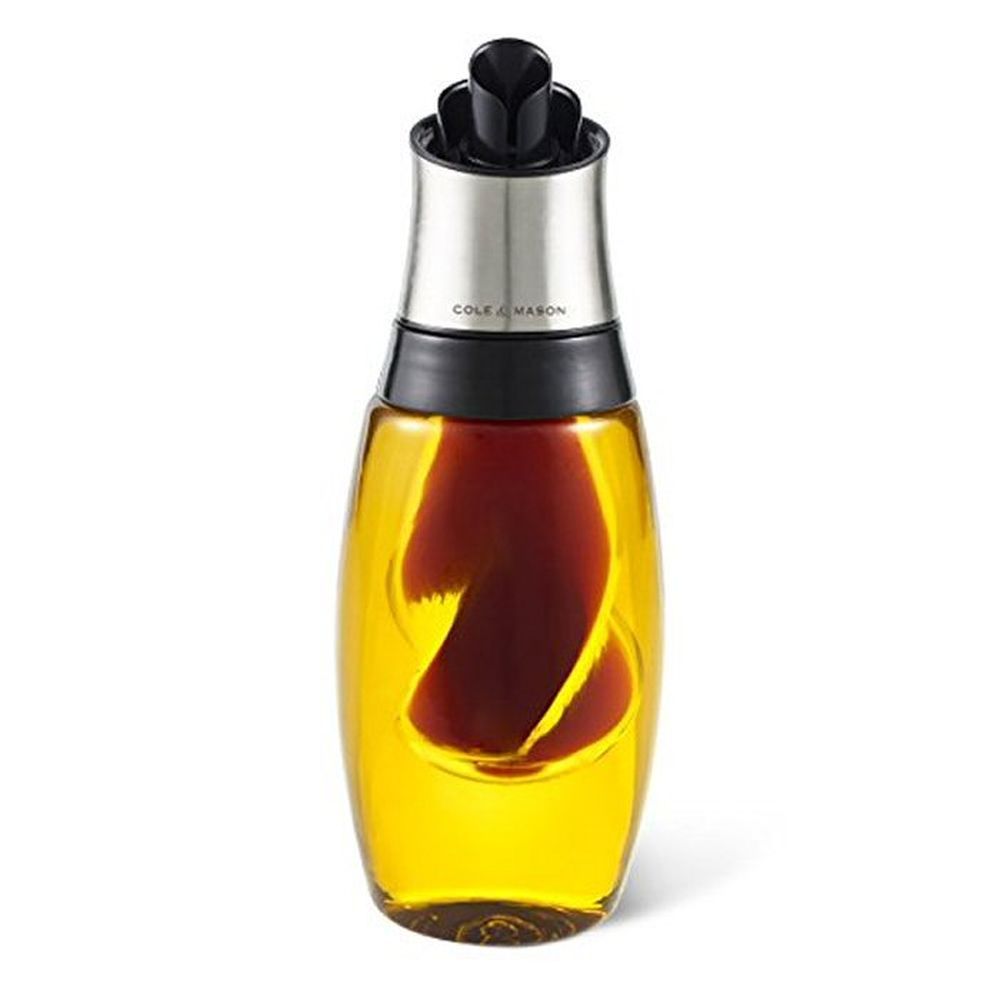 Cole & Mason Glass Duo Oil & Vinegar Pourer
