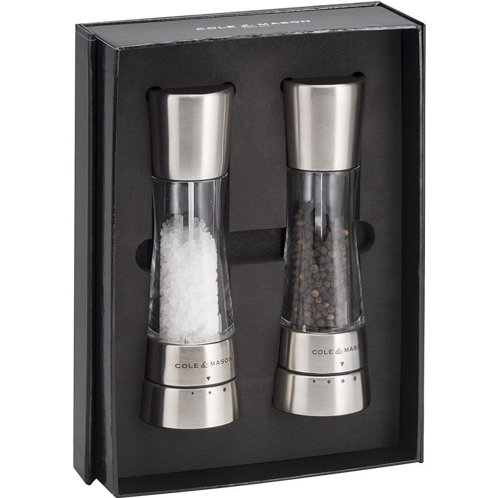 Cole & Mason Gourmet Precision Derwent Salt & Pepper Mill Gift Set