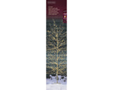 Lumineo 180cm Gold/Classic/Warm White Micro LED Tree - Gold Frame - 501130