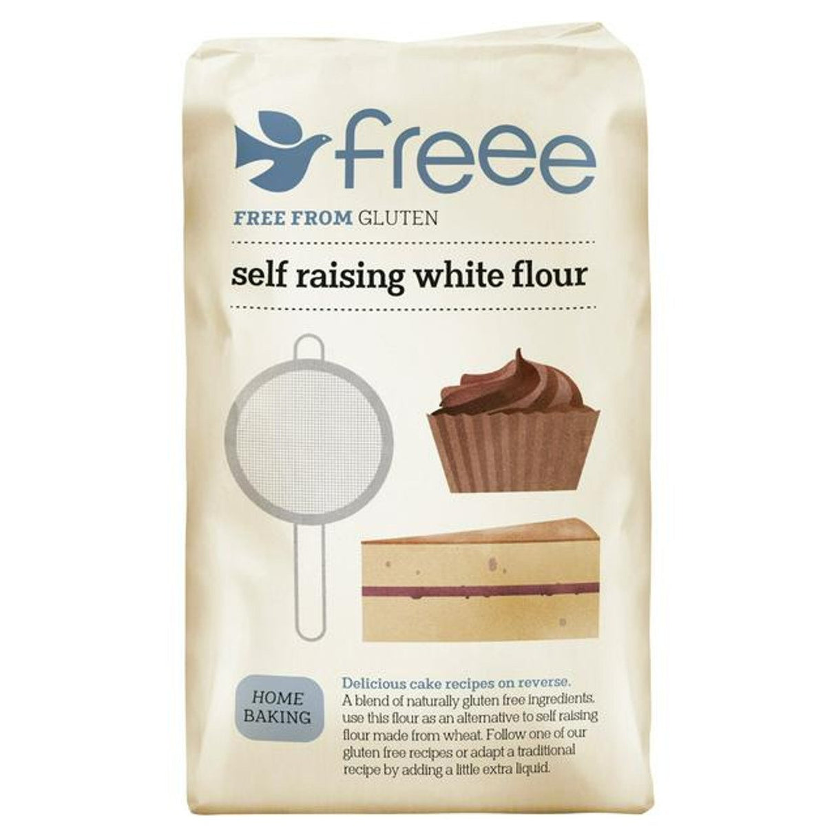 Doves Farm 1kg Gluten Free Self Raising Flour
