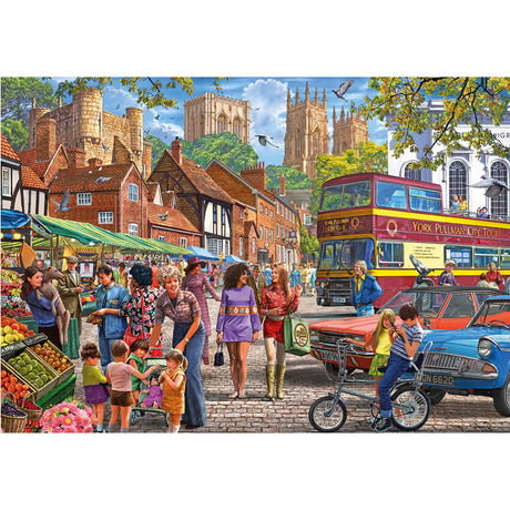 Gibsons Games 250 XL Piece York Market Jigsaw Puzzle