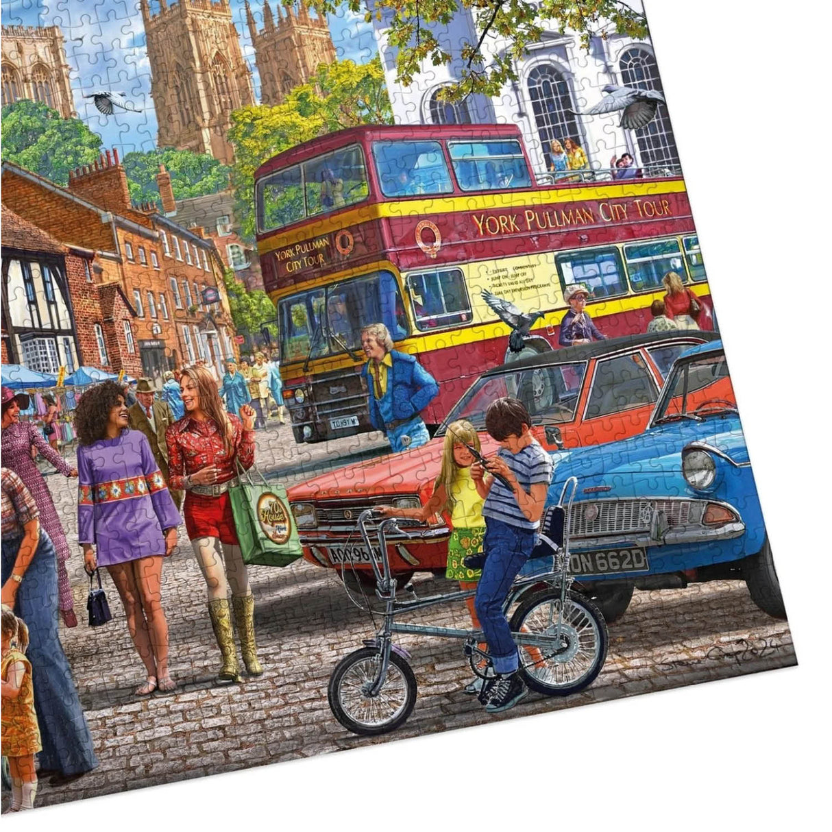 Gibsons Games 250 XL Piece York Market Jigsaw Puzzle