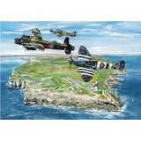 Gibsons Games 500 Piece Wings Over Portland Jigsaw Puzzle
