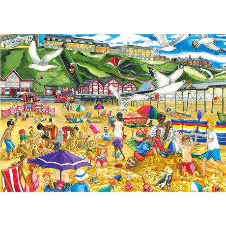 Gibsons Games 500 Piece Saltburn-By-The-Sea Jigsaw Puzzle