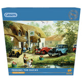 Gibsons Games 500 Piece Feeding The Ducks Jigsaw Puzzle