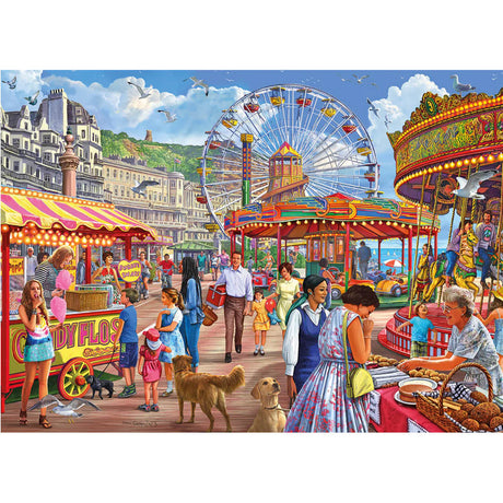 Gibsons Games 500 XL Piece Hastings Promenade Jigsaw Puzzle