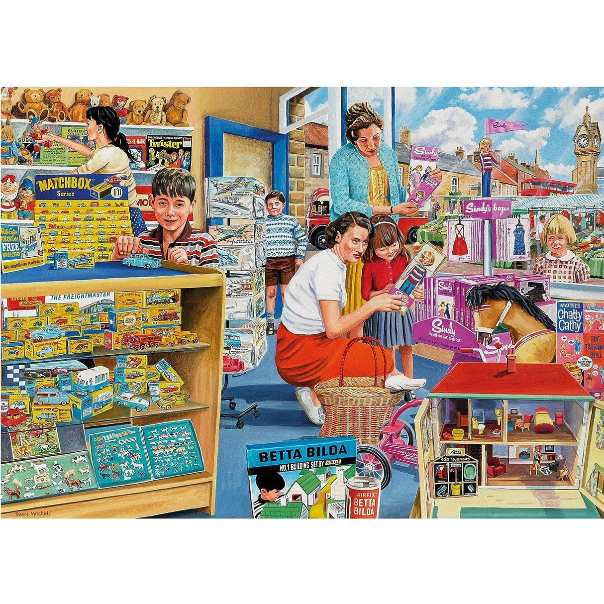 Gibsons Games 1000 Piece Pocket Money Picks Jigsaw Puzzle