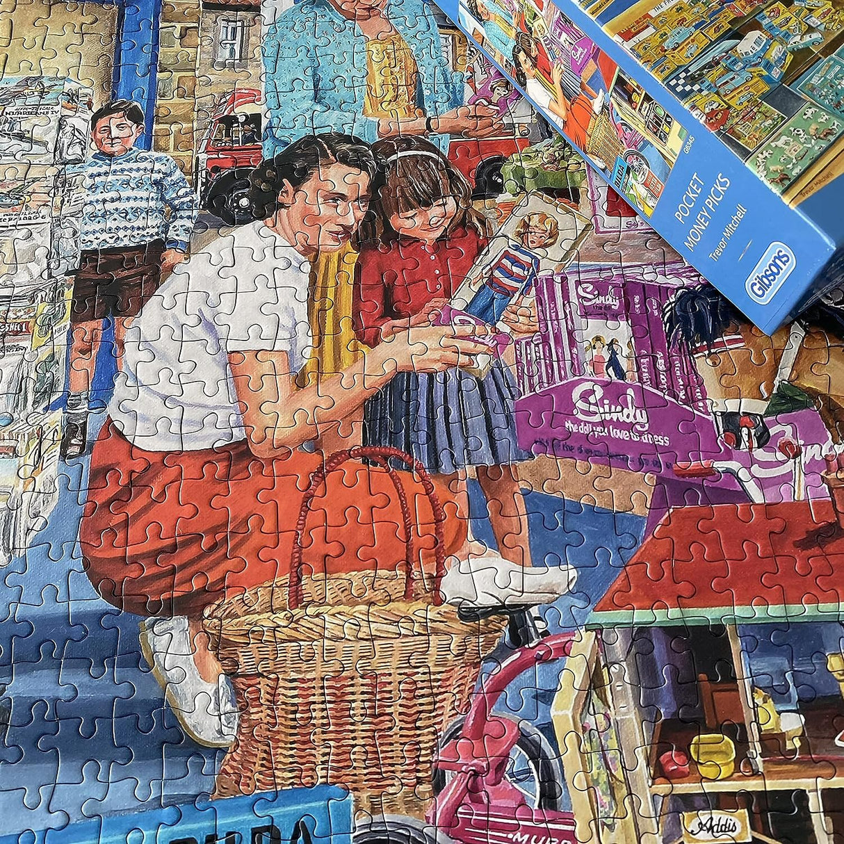 Gibsons Games 1000 Piece Pocket Money Picks Jigsaw Puzzle