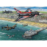 Gibsons Games 1000 Piece Airshow Over Eastbourne Jigsaw Puzzle