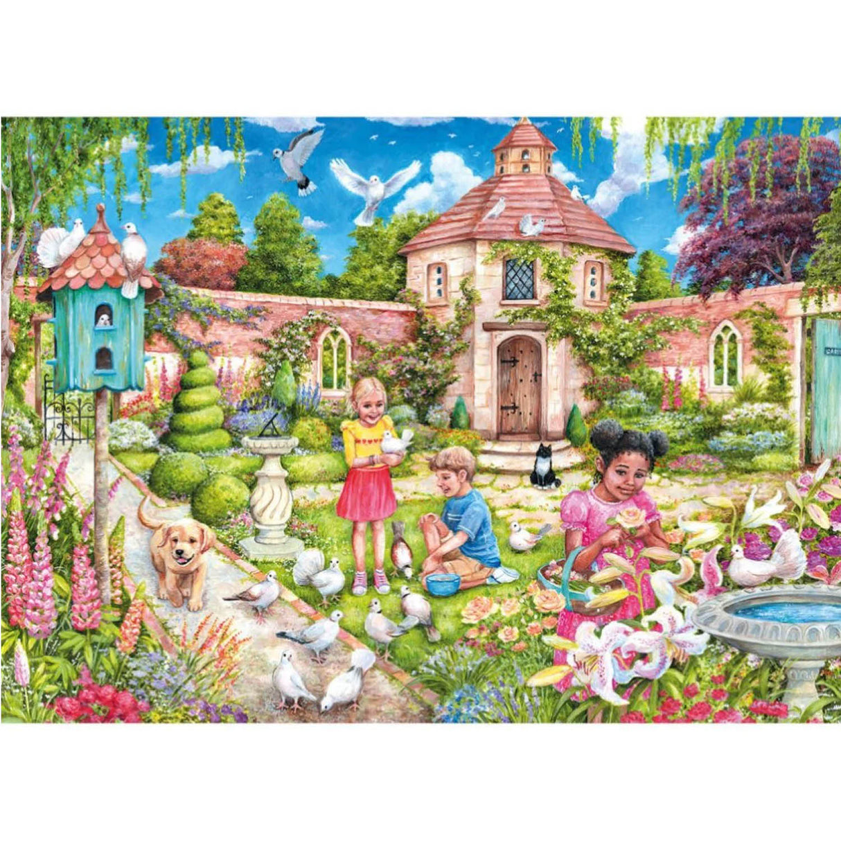 Gibsons Games 1000 Piece The Dovecote Jigsaw Puzzle
