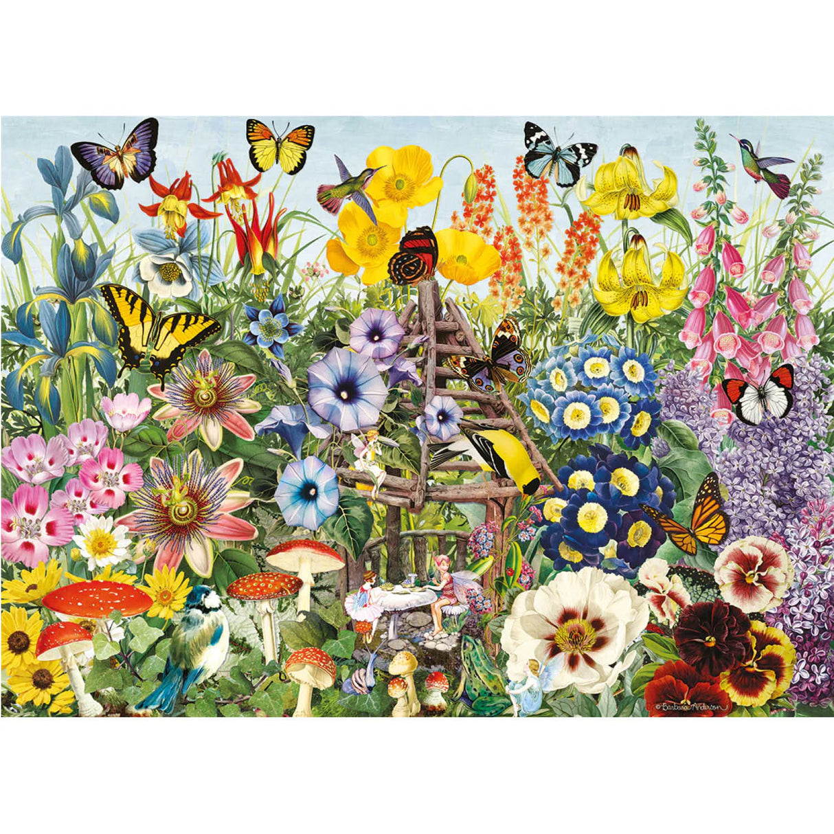 Gibsons Games 1000 Piece Fairy Garden Jigsaw Puzzle