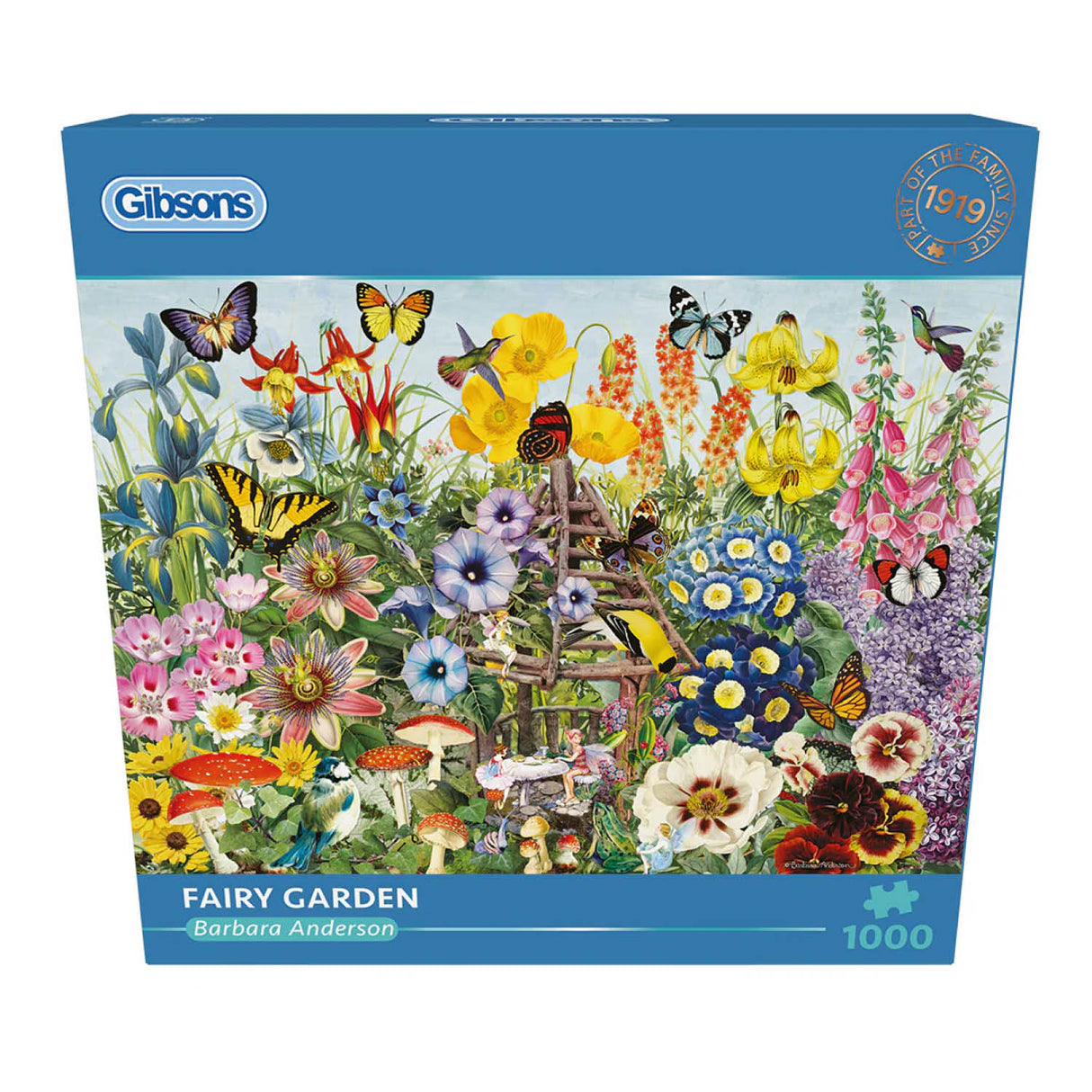 Gibsons Games 1000 Piece Fairy Garden Jigsaw Puzzle