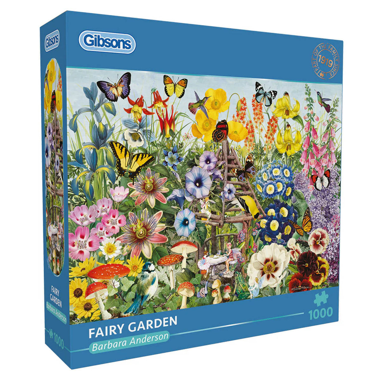 Gibsons Games 1000 Piece Fairy Garden Jigsaw Puzzle