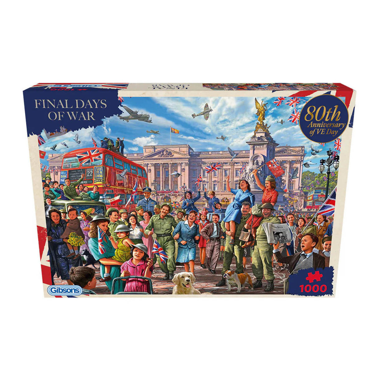 Gibsons Games 1000 Piece Final Days of War Jigsaw Puzzle