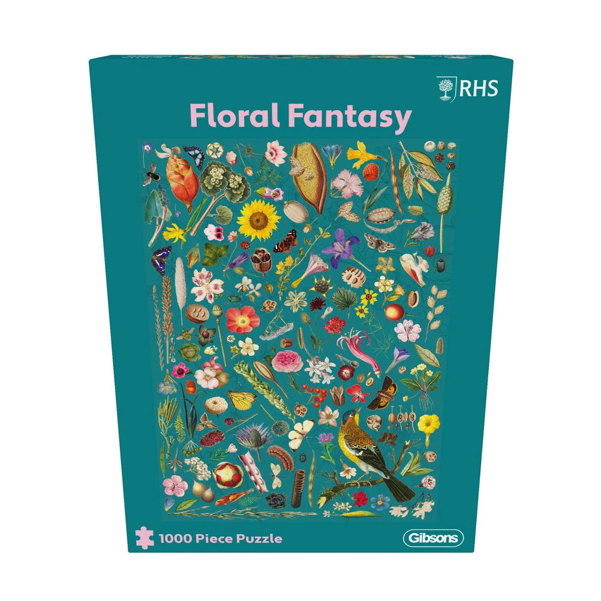 Gibsons Games 1000 Piece RHS Floral Fantasy Jigsaw Puzzle