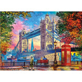 Gibsons Games 1000 Piece Clearing Skies Over Tower Bridge Jigsaw Puzzle