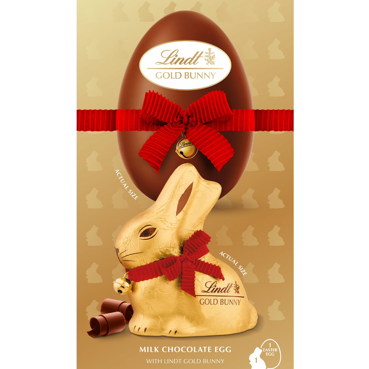 Lindt 195g Milk Chocolate Gold Bunny Easter Egg