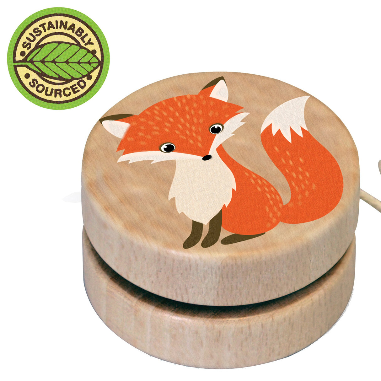 House Of Marbles Wooden Wildlife Yoyo (Choice of 5)